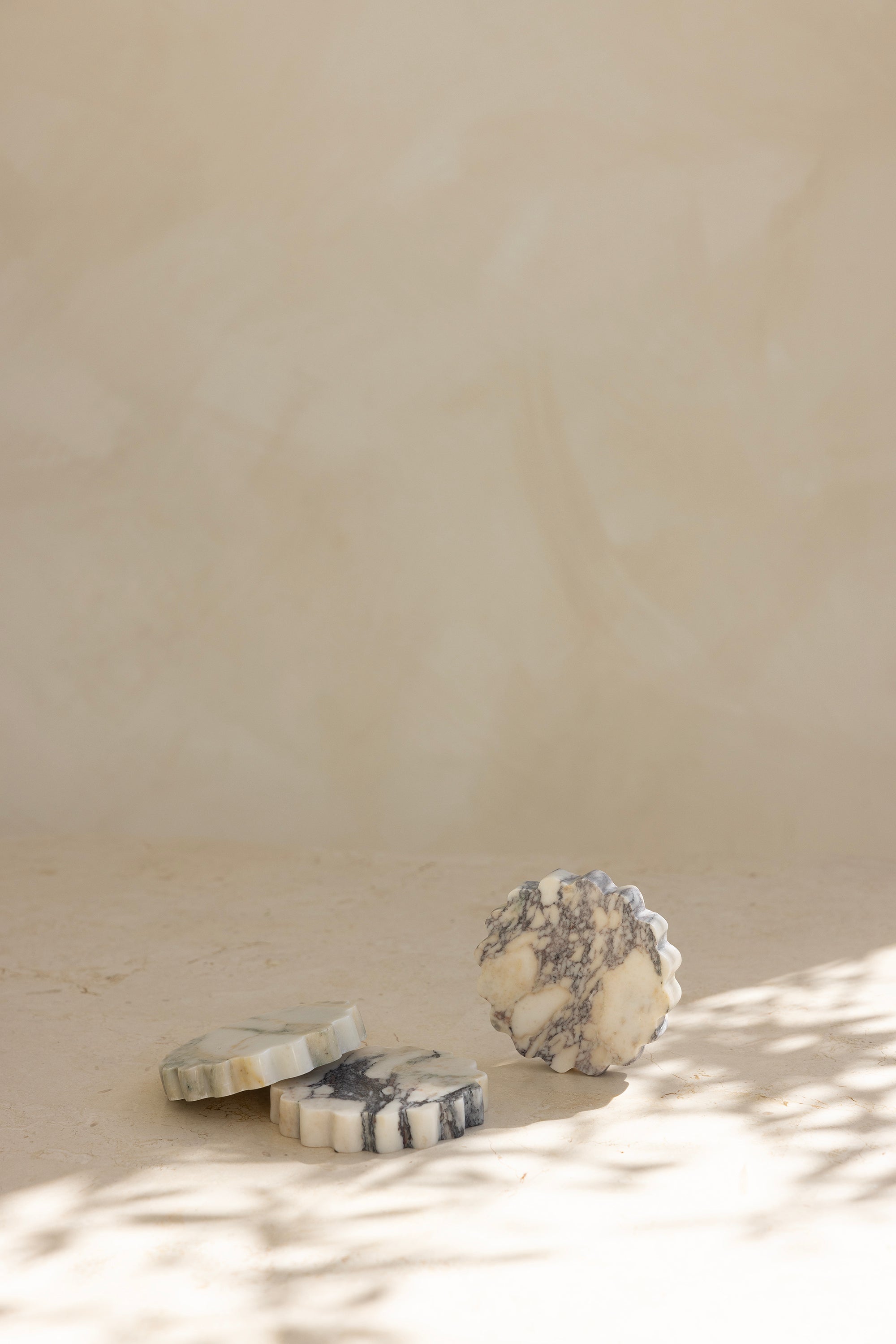 Wave Coaster - Calacatta Viola