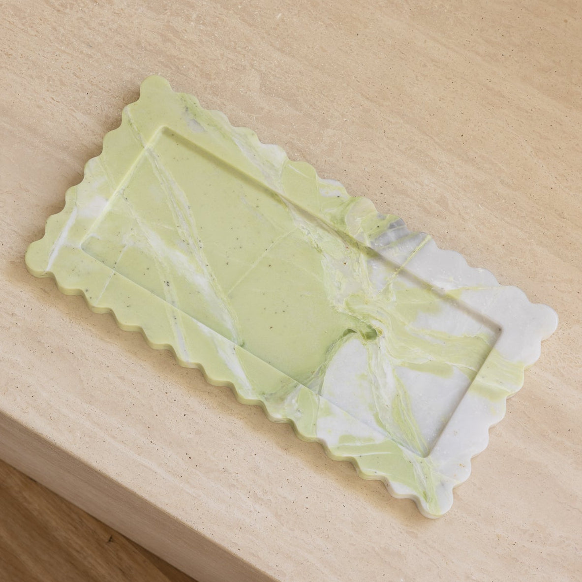 Flow Tray XL - Dandong Green