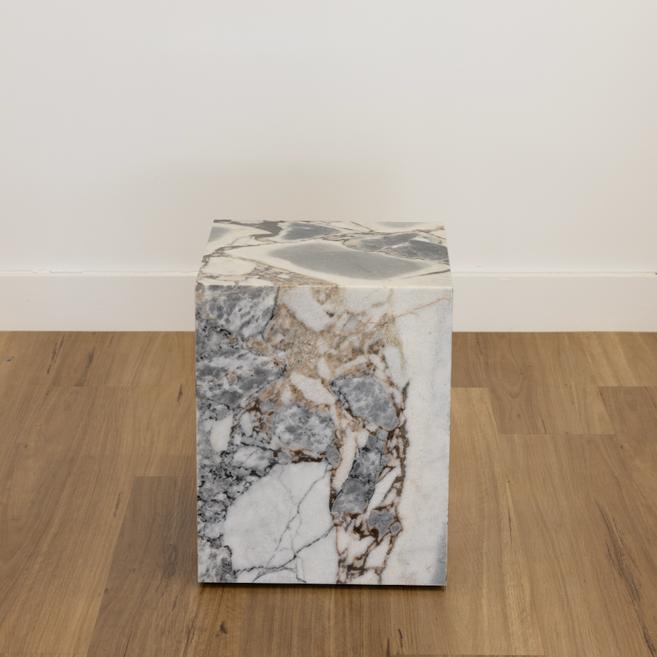 Dune Side Table - Modellato Marble