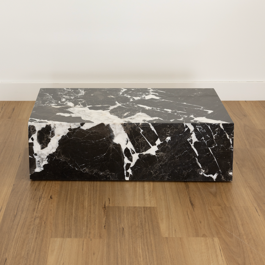 Reef Coffee Table - Noir Grand Antique Marble