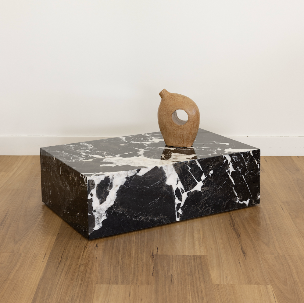 Reef Coffee Table - Noir Grand Antique Marble