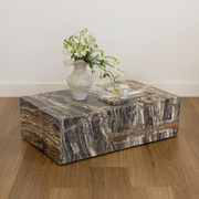 Reef Coffee Table - Dark Tiramisu Travertine