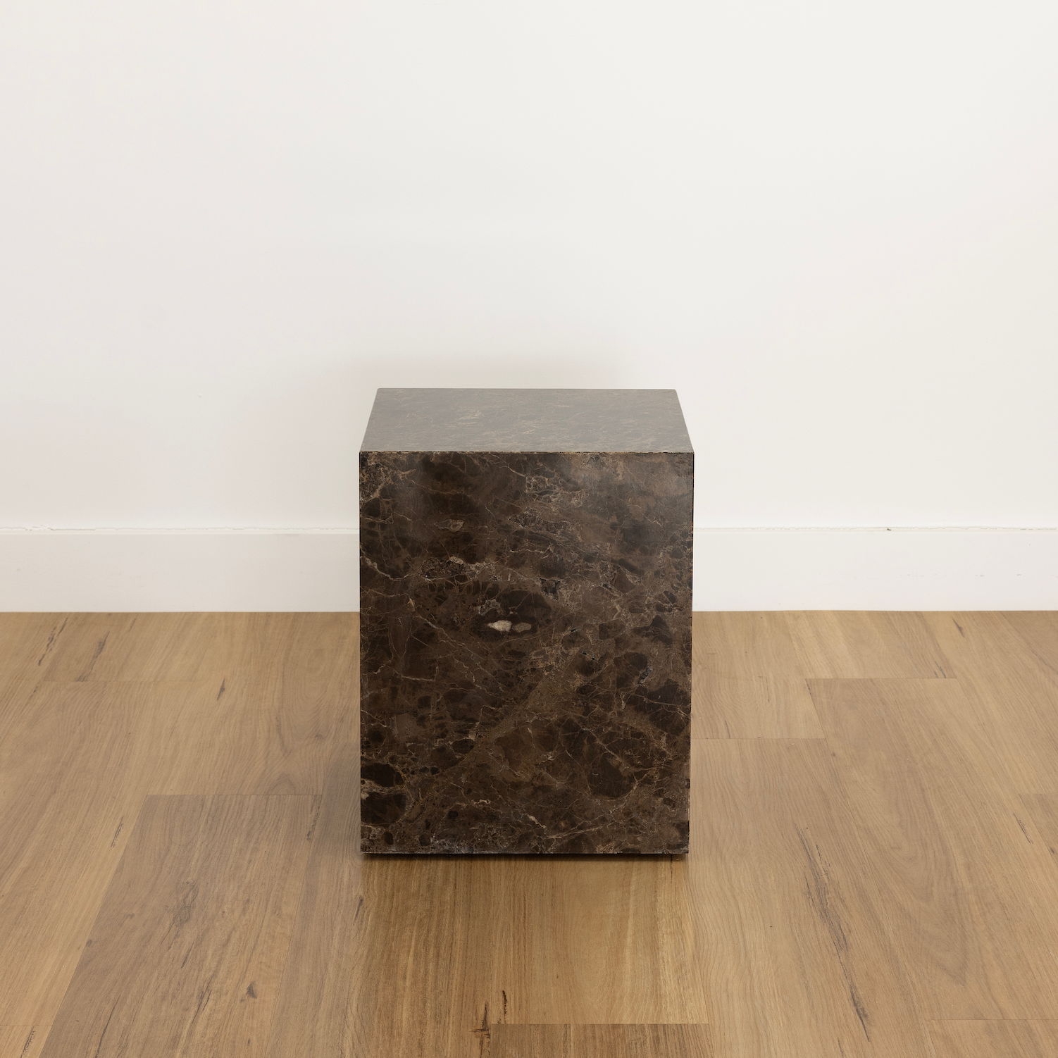 Dune Side Table - Emperador Dark Brown